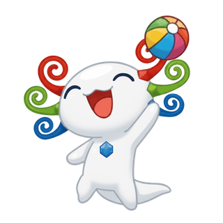 Mascot Waving